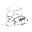 SELECT II Compact 60/2 hulladéktároló rendszer BLANCO