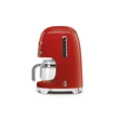 SMEG FILTERES KÁVÉFŐZŐ, retro, piros