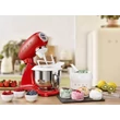 SMEG KONYHAI ROBOTGÉP, retro, piros test és talp