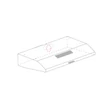 EVIDO DUALFLOW 60X hagyományos páraelszívó, 60 cm, inox