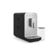 SMEG AUTOMATA KÁVÉFŐZŐ, Collezione design, tejhabosító funkció, cappuccino/latte macchiato funkció, matt fekete