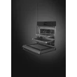 SMEG KOMBINÁLT MIKROHULLÁMÚ SÜTŐ, Classica design, Galileo, 60 cm, ES LCD, matt fekete