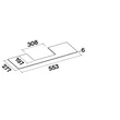 Falmec MOVE 60 cm beépíthető páraelszívó, fekete