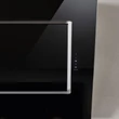 Falmec QUASAR 60 cm fali páraelszívó, fekete üveg