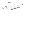 Falmec VIRGOLA NO-DROP TOUCH 75 cm beépíthető páraelszívó, inox