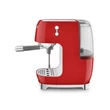SMEG ESPRESSO KÁVÉFŐZŐ COLD BREW FUNKCIÓVAL, retro, piros