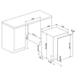 SMEG TELJESEN BEÉPÍTHETŐ MOSOGATÓGÉP, 60 cm, 13 teríték, 10+1 funkció, 42 dB, B energiao., 3 FlexiDuo kosár