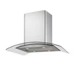 Cata - Páraelszívó Isla gamma 900 X/D inox-üveg LED + Cata PROFESSIONAL edényszett