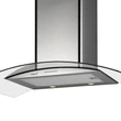 Cata - Páraelszívó Isla gamma 900 X/D inox-üveg LED + Cata PROFESSIONAL edényszett