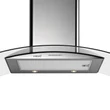 Cata - Páraelszívó Isla gamma 900 X/D inox-üveg LED + Cata PROFESSIONAL edényszett