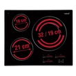 CATA - Beépíthető indukciós főzőlap INSB-6032 BK fekete Hob to Hood