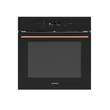 NODOR - Beépíthető sütő NorChef MO-6800 CU fekete/réz AIR FRYER
