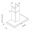 Davoline - Páraelszívó TAU HPA 60 cm fekete - A készlet erejéig rendelhető!