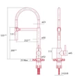 NODOR - Csaptelep NorFlow BLACKBIRD WH