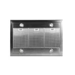 Davoline - Páraelszívó Square sziget 90 cm inox