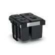 EKOTECH - Beépíthető hulladékgyűjtő FREE JAZZ 45 - 1x26 liter+3x7 liter
