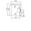 ELLECI - Csaptelep Stream M73 titanium