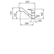 ELLECI - Csaptelep Venere M79 aluminium