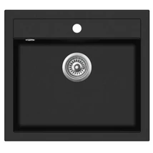 EVIDO Quadro 6 gránit mosogató 565x510 antracit