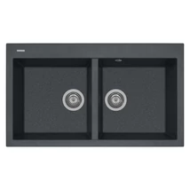 ELEGANCE 86.20 860x500 2B  gránit mosogatótálca PLADOS Ultra Metál színek