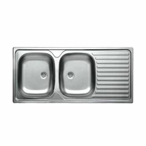 LIVINOX Kétmedence cseppt.mosogató 116x50 3 1/2"