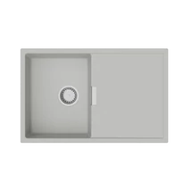 FRAME 1B 1D 780x500 gránit mosogató Titánszürke GK SINK