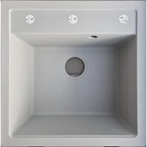 HORIZON 1B 490x490 gránit mosogató LIght Beige GK SINK