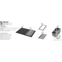 RODI elite kiegészítő 1 COMBI ART vágódeszka és csepegtető