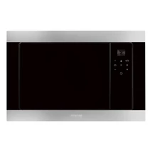 SMEG BEÉPÍTHETŐ MIKROHULLÁMÚ SÜTŐ, Classic design, 20 liter, inox