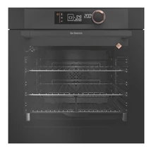 De Dietrich beépíthető sütő, multifunkciós, pirolitikus, 73 l, 14 sütőfunkció, LCD kijelző, fekete