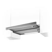 ELICA ELITE 14 LUX GRIX/A/60 teleszkópos páraelszívó, 60 cm, D energiaosztály, inox/ezüst