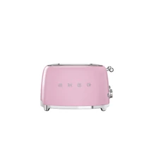 SMEG KENYÉRPIRÍTÓ, retro, 2x2 szeletes, rózsaszín