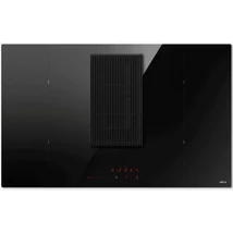 ELICA NIKOLATESLA PRIME S BL/A/80 páraelszívóval integrált indukciós főzőlap, 80 cm, külső kivezetés, fekete