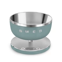 SMEG DIGITÁLIS KONYHAI MÉRLEG, Collezione design, matt smaragdzöld