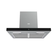 EVIDO LINE 60B T-shape fali páraelszívó, 60 cm, inox/fekete üveg, érintőszenzor