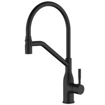 LAVEO COLINA rugalmas kétfunkciós csaptelep, matt fekete