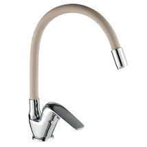 LAVEO ELZA F álló csaptelep rugalmas tömlővel, bézs/króm