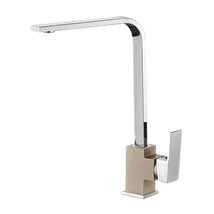 Laveo KVADRATO álló csaptelep, bézs/króm