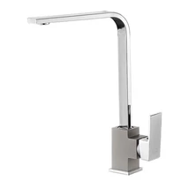 Laveo KVADRATO álló csaptelep, szürke/króm