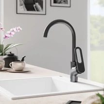 Laveo TIERRA álló csaptelep, grafit