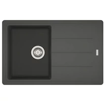 FRANKE BASIS BFG 611-78 grafit Fragranit mosogató automata dugókiemelővel