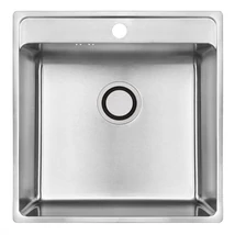 LAVEO BESOS egymedencés mosogató, szálcsiszolt inox LAVEO BESOS egymedencés mosogató, szálcsiszolt inox