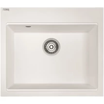 LAVEO TAU 6 egymedencés mosogató, fehér
