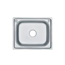 Mont szögletes egy medencés rozsdamentes mosogató