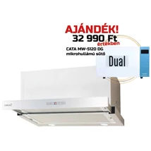 Cata - Páraelszívó TFH-7600 X inox + AJÁNDÉK Cata MW-5120 DG blue mikrohullámú sütő