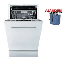 CATA - Beépíthető mosogatógép LVI-48010 10 terítékes + Ajándék Hűtőtáska