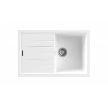 NODOR - Mosogatótálca NorGranite 78.50 1B 1D WH fehér