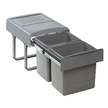 EKOTECH - Beépíthető hulladékgyűjtő MEGA 40 - 2x15 liter 