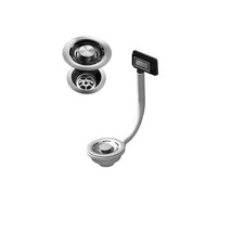 ELLECI - FLOW-PRO szűrő és túlfolyó egymedencés mosogatókhoz - inox