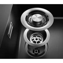 ELLECI - FLOW-PRO szűrőkészlet 3,5 " túlfolyó készlettel együtt inox